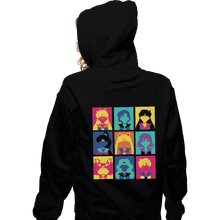 Load image into Gallery viewer, Shirts Zippered Hoodies, Unisex / Small / Black Sailor Pop