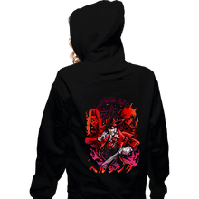 Load image into Gallery viewer, Shirts Zippered Hoodies, Unisex / Small / Black Hunter Hell