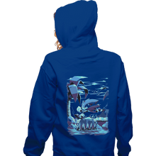 Load image into Gallery viewer, Shirts Zippered Hoodies, Unisex / Small / Royal Blue Green Hill Zone