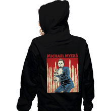 Load image into Gallery viewer, Shirts Zippered Hoodies, Unisex / Small / Black Michael Myers