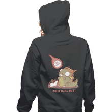 Load image into Gallery viewer, Shirts Zippered Hoodies, Unisex / Small / Dark Heather Critical Hit