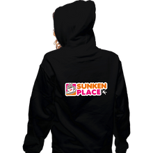 Load image into Gallery viewer, Shirts Zippered Hoodies, Unisex / Small / Black Sunken Place