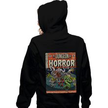 Load image into Gallery viewer, Shirts Zippered Hoodies, Unisex / Small / Black The Dungeon Of Horror
