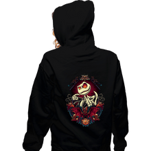 Load image into Gallery viewer, Shirts Zippered Hoodies, Unisex / Small / Black The Pumpkin King