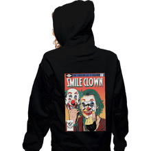 Load image into Gallery viewer, Shirts Pullover Hoodies, Unisex / Small / Black Smile Clown