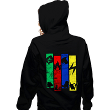 Load image into Gallery viewer, Shirts Zippered Hoodies, Unisex / Small / Black Pokestreaks