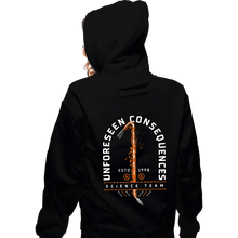 Load image into Gallery viewer, Shirts Zippered Hoodies, Unisex / Small / Black Unforseen Consequences