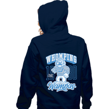Load image into Gallery viewer, Secret_Shirts Zippered Hoodies, Unisex / Small / Navy Whomping Wampas