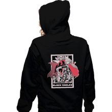 Load image into Gallery viewer, Shirts Pullover Hoodies, Unisex / Small / Black Join Black Eagles