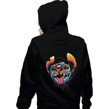 Load image into Gallery viewer, Shirts Zippered Hoodies, Unisex / Small / Black Colorful Friend