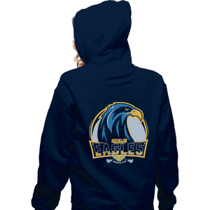 Shirts Zippered Hoodies, Unisex / Small / Navy Ravenclaw Eagles