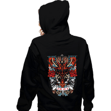 Load image into Gallery viewer, Shirts Zippered Hoodies, Unisex / Small / Black Dark Side Akuma