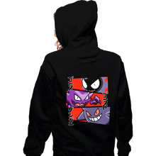 Load image into Gallery viewer, Shirts Zippered Hoodies, Unisex / Small / Black Kanto Ghosts