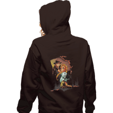 Load image into Gallery viewer, Shirts Pullover Hoodies, Unisex / Small / Dark Chocolate Let it Go