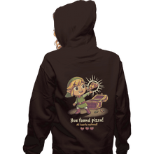 Load image into Gallery viewer, Shirts Pullover Hoodies, Unisex / Small / Dark Chocolate Legendary PIzza