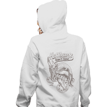 Load image into Gallery viewer, Shirts Zippered Hoodies, Unisex / Small / White Hufflepuff Don't Care