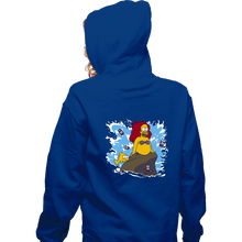 Load image into Gallery viewer, Shirts Zippered Hoodies, Unisex / Small / Royal Blue The Little Beerman