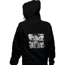 Load image into Gallery viewer, Shirts Pullover Hoodies, Unisex / Small / Black Bad Ending