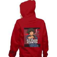 Load image into Gallery viewer, Shirts Zippered Hoodies, Unisex / Small / Red Red Dragon Redemption