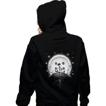 Load image into Gallery viewer, Shirts Zippered Hoodies, Unisex / Small / Black Behind The Door
