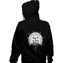Load image into Gallery viewer, Shirts Zippered Hoodies, Unisex / Small / Black Behind The Door