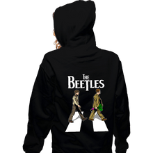 Load image into Gallery viewer, Shirts Zippered Hoodies, Unisex / Small / Black The Beetles