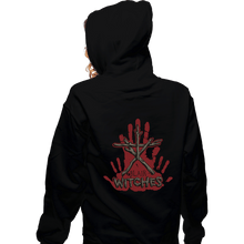 Load image into Gallery viewer, Daily_Deal_Shirts Zippered Hoodies, Unisex / Small / Black Blair Witches