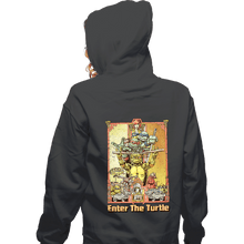 Load image into Gallery viewer, Secret_Shirts Zippered Hoodies, Unisex / Small / Dark Heather Enter The Turtles