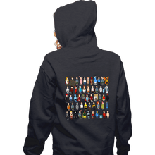 Load image into Gallery viewer, Secret_Shirts Zippered Hoodies, Unisex / Small / Dark Heather 53 Bobby