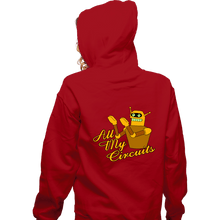 Load image into Gallery viewer, Daily_Deal_Shirts Zippered Hoodies, Unisex / Small / Red All My Circuits