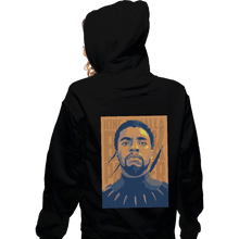 Load image into Gallery viewer, Shirts Zippered Hoodies, Unisex / Small / Black King T'Challa