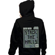 Load image into Gallery viewer, Shirts Pullover Hoodies, Unisex / Small / Black Stack The Halls