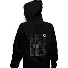 Load image into Gallery viewer, Daily_Deal_Shirts Zippered Hoodies, Unisex / Small / Black Darkside Schematics