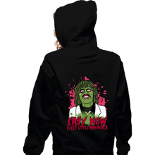 Load image into Gallery viewer, Daily_Deal_Shirts Zippered Hoodies, Unisex / Small / Black Easy Now