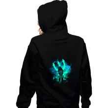 Load image into Gallery viewer, Shirts Zippered Hoodies, Unisex / Small / Black Neptune Art
