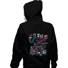 Load image into Gallery viewer, Daily_Deal_Shirts Zippered Hoodies, Unisex / Small / Black The Camp Counselor