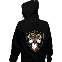 Load image into Gallery viewer, Shirts Zippered Hoodies, Unisex / Small / Black Cuccos Crest