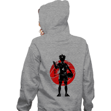 Load image into Gallery viewer, Shirts Zippered Hoodies, Unisex / Small / Sports Grey Crimson Yu Nishinoya
