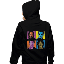 Load image into Gallery viewer, Shirts Zippered Hoodies, Unisex / Small / Black Pop Keanu