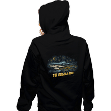 Load image into Gallery viewer, Daily_Deal_Shirts Zippered Hoodies, Unisex / Small / Black To Boldly Gogh