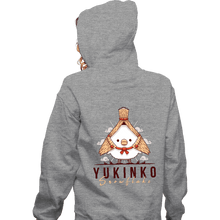 Load image into Gallery viewer, Shirts Zippered Hoodies, Unisex / Small / Sports Grey Yukinko Snowflake