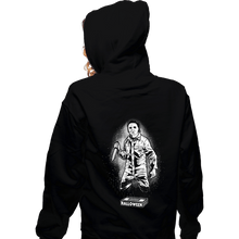 Load image into Gallery viewer, Daily_Deal_Shirts Zippered Hoodies, Unisex / Small / Black Glow In The Dark Michael
