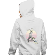 Load image into Gallery viewer, Shirts Pullover Hoodies, Unisex / Small / White Eastbound And Down