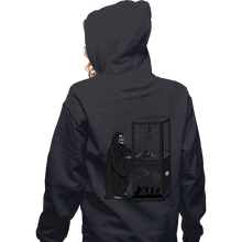Load image into Gallery viewer, Shirts Zippered Hoodies, Unisex / Small / Dark Heather Death Is Random