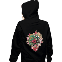 Load image into Gallery viewer, Shirts Zippered Hoodies, Unisex / Small / Black Lovecraftian Book