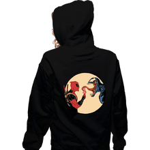 Load image into Gallery viewer, Last_Chance_Shirts Zippered Hoodies, Unisex / Small / Black Venom Ice Cream