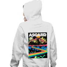 Load image into Gallery viewer, Secret_Shirts Zippered Hoodies, Unisex / Small / White Come Visit Asgard
