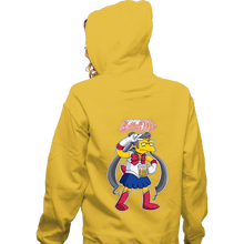 Load image into Gallery viewer, Secret_Shirts Zippered Hoodies, Unisex / Small / White SailorMoe