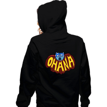 Load image into Gallery viewer, Secret_Shirts Zippered Hoodies, Unisex / Small / Black Bat 626!