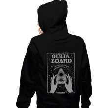 Load image into Gallery viewer, Shirts Zippered Hoodies, Unisex / Small / Black Call Me On The Ouija